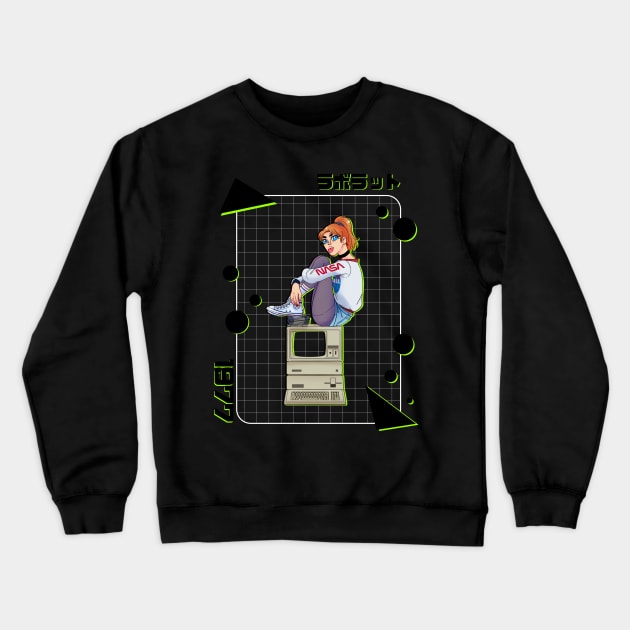 Apple II Crewneck Sweatshirt by LabRat